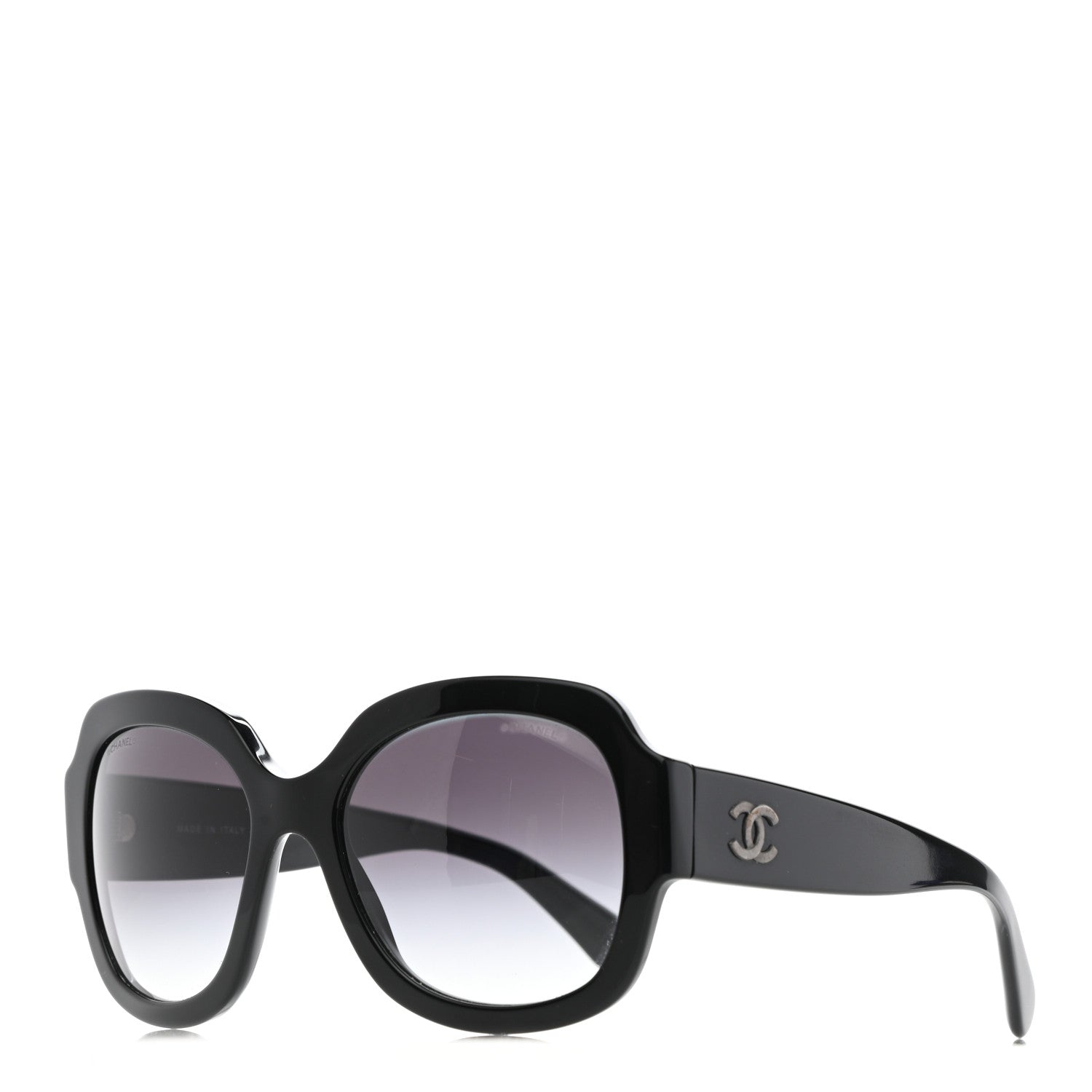 Chanel Acetate CC Sunglasses 5373 Black 1 of 6