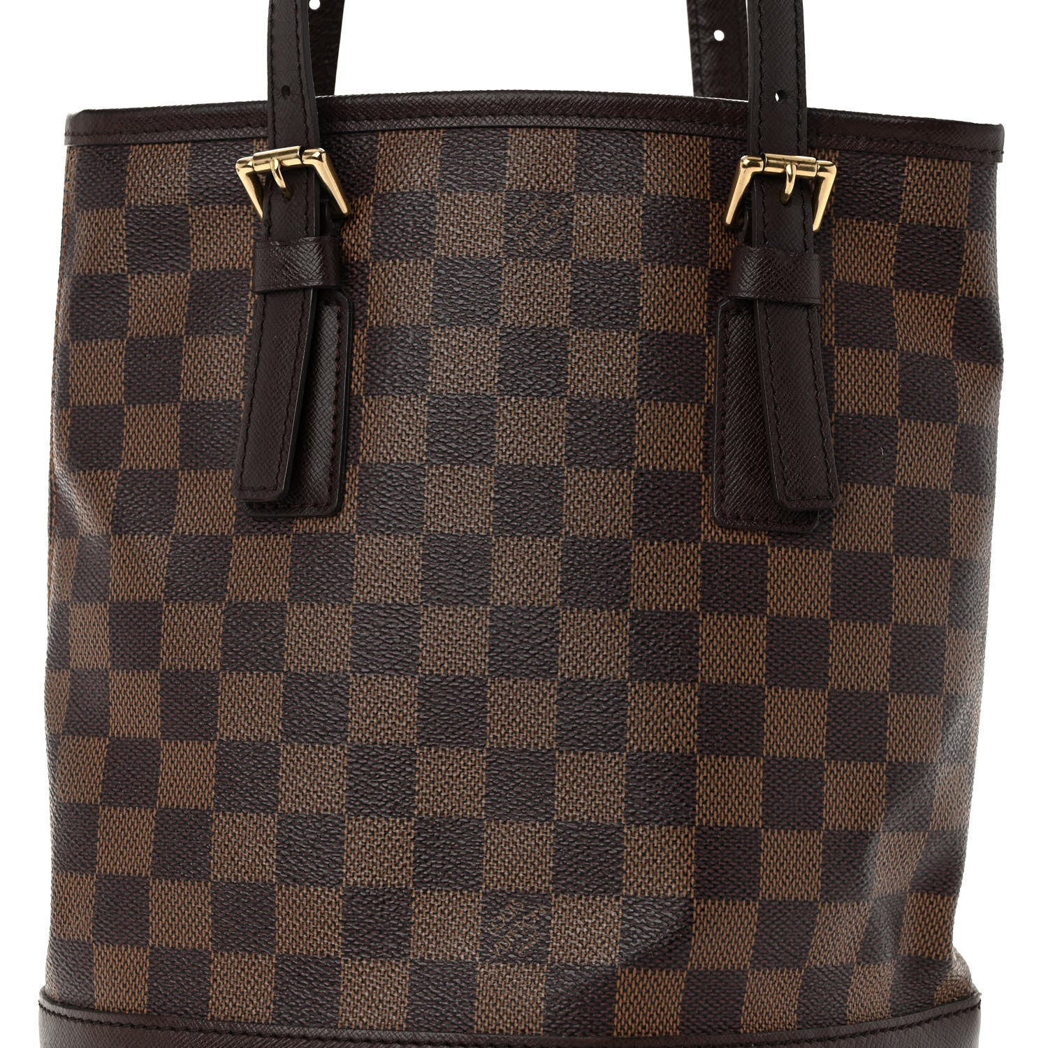 Louis Vuitton Damier Ebene Marais Bucket 23 8 of 10