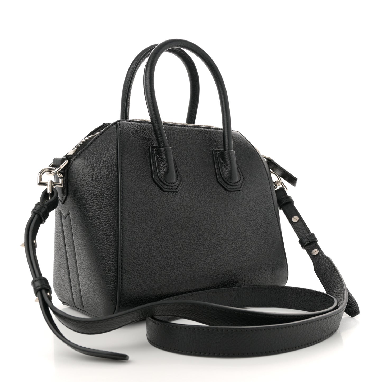 Sugar Goatskin Mini Antigona Black