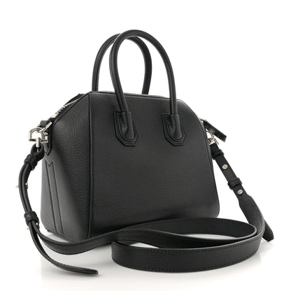 Givenchy Sugar Goatskin Mini Antigona Black 3 of 10