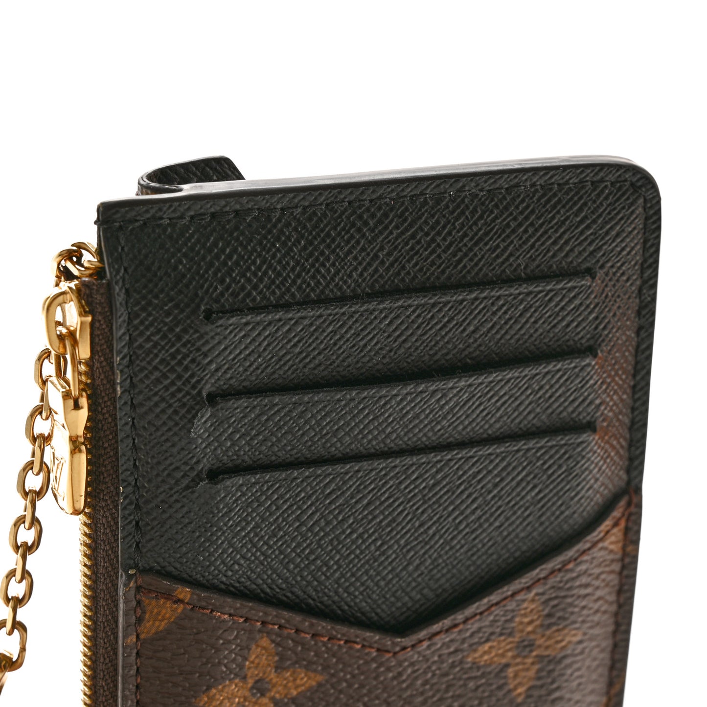 Monogram Recto Verso Card Holder Black