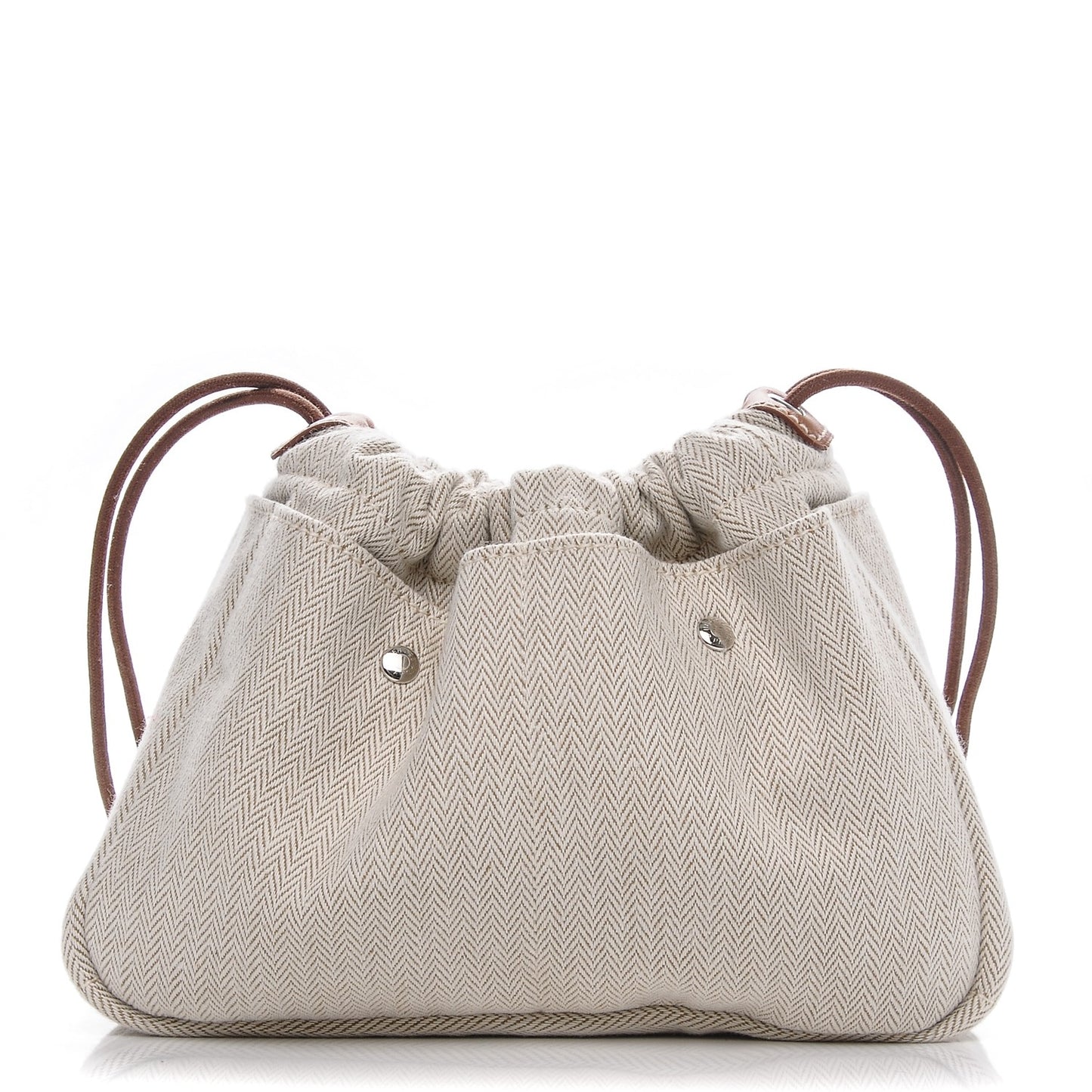 Canvas Barenia Fourbi 20 PM Pouch Naturel Fauve
