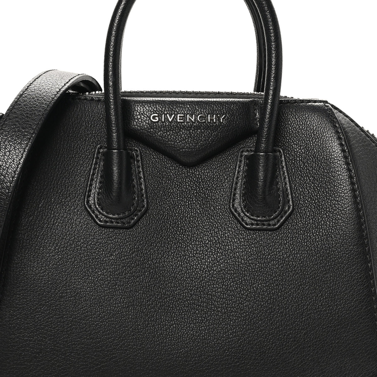 Sugar Goatskin Mini Antigona Black