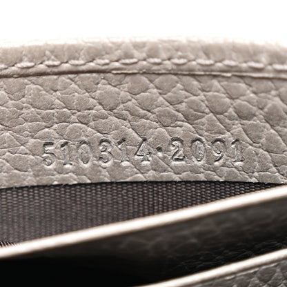 Gucci Dollar Calfskin Interlocking G Chain Wallet Loess 7 of 11