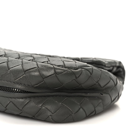 Bottega Veneta Nappa Intrecciato Small Chain Crossbody Light Grey 12 of 12