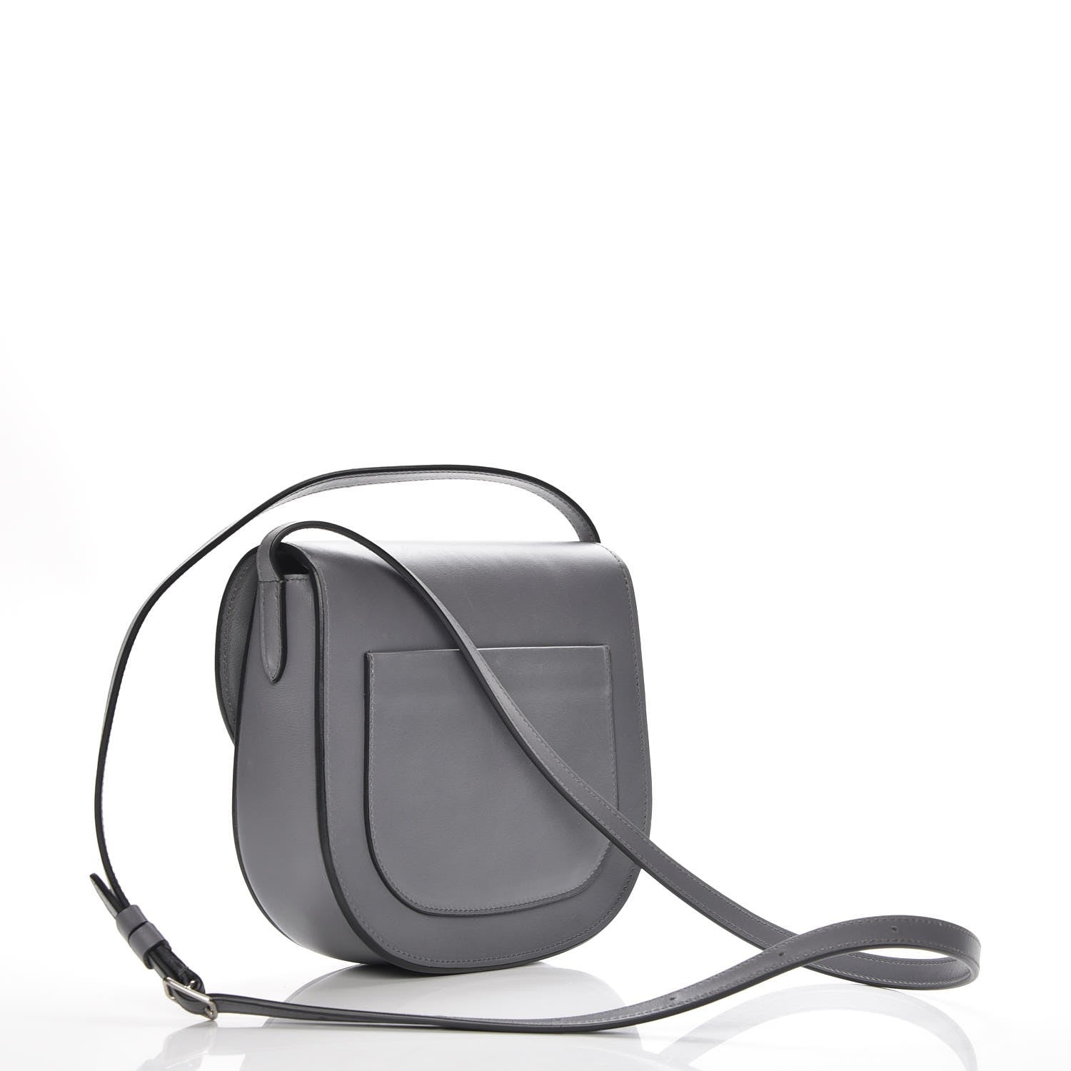 Celine Smooth Calfskin Small Trotteur Storm 3 of 8