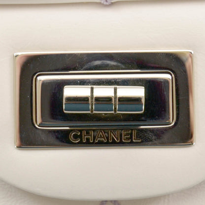 Chanel Calfskin Lilac Surpique 2.55 Reissue 226 Flap Ivory 5 of 8