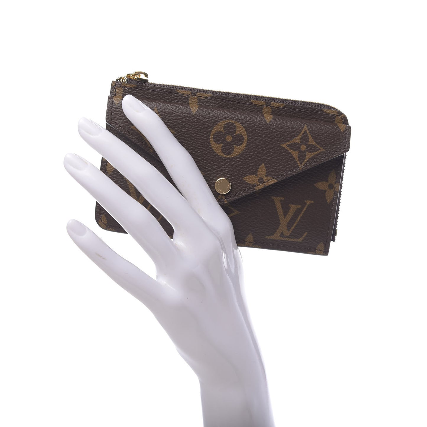 Monogram Recto Verso Card Holder Black