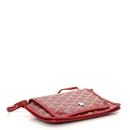 Goyard Goyardine Plumet Wallet Clutch Red 4 of 9