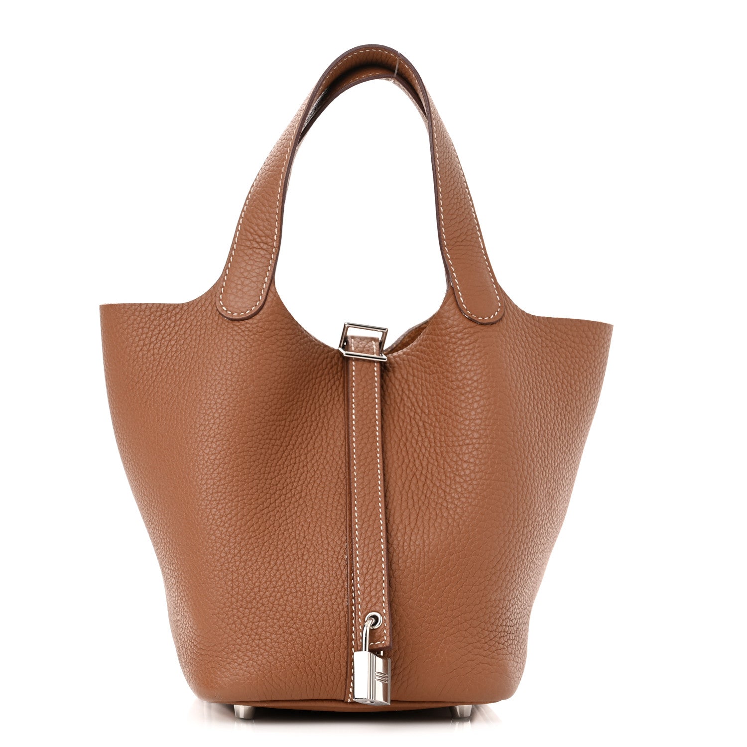Hermes Taurillon Clemence Picotin Lock 18 PM Gold 1 of 10