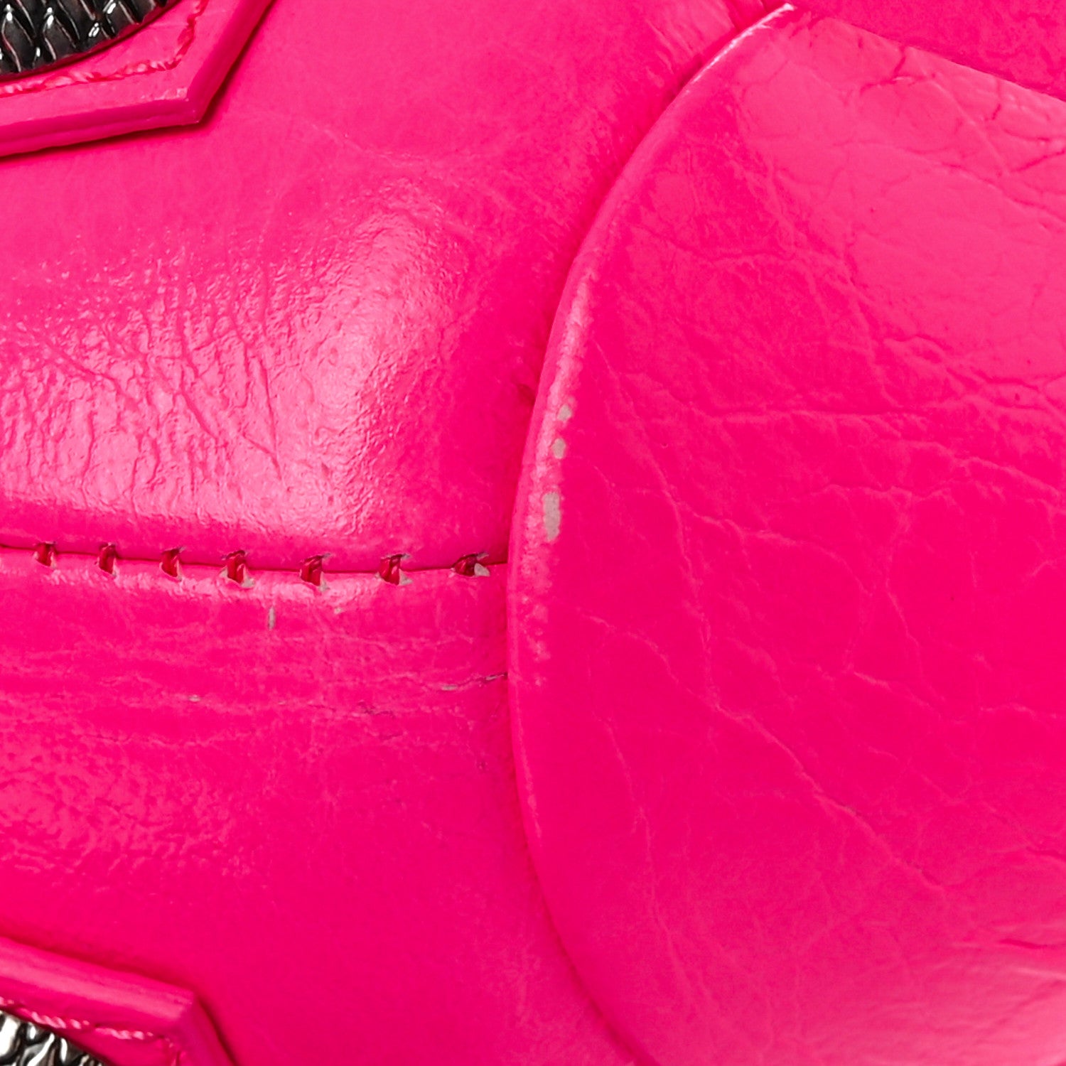 Balenciaga Agneau Arena Cagole 90mm Ankle Boots 37.5 Fluo Pink 10 of 10