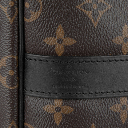 Louis Vuitton Monogram Macassar Keepall Bandouliere 55 8 of 8
