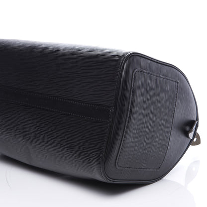 Louis Vuitton Epi Speedy 30 Black 6 of 10