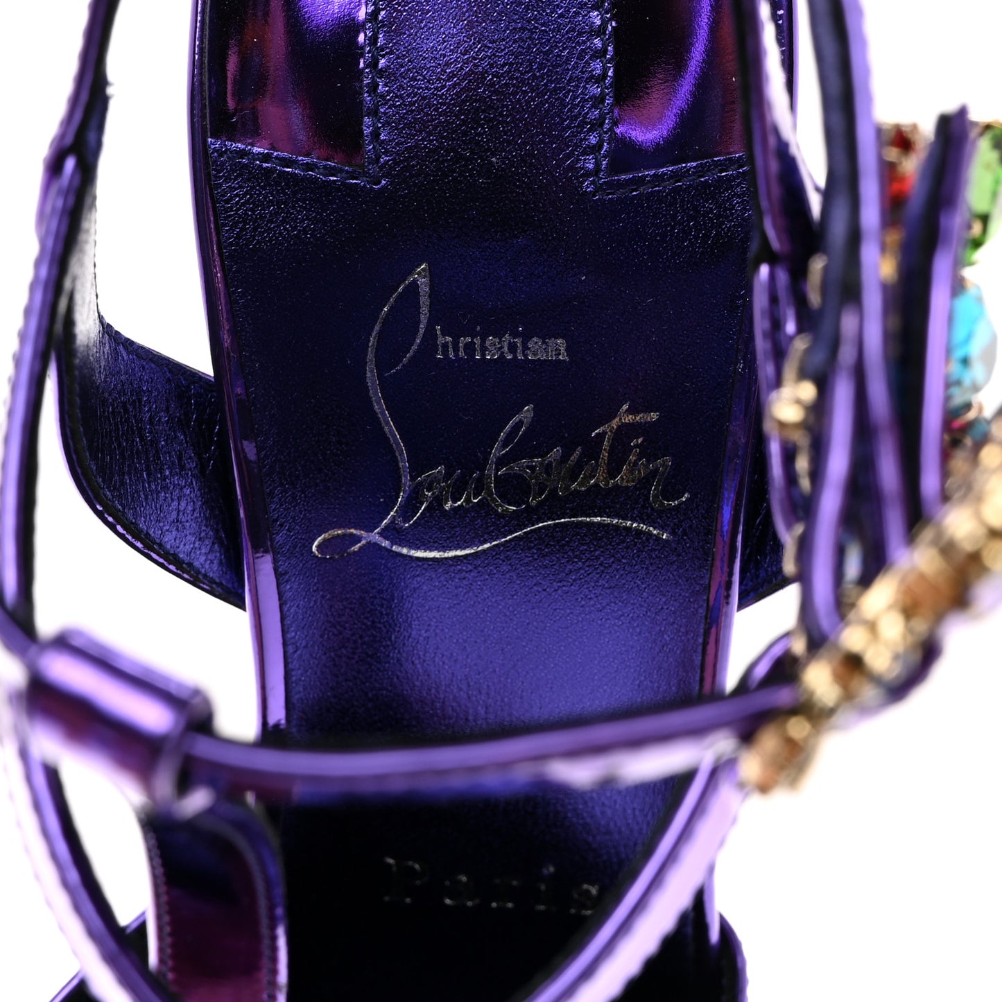 Specchio Lining Maravilla Joli 100 T-Strap Sandals 37 Elektra