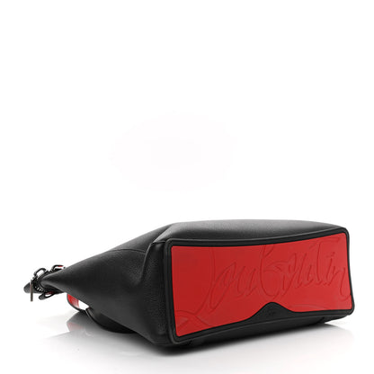 Christian Louboutin Empire Calfskin Studded Cabado Backpack Tote Black 4 of 10