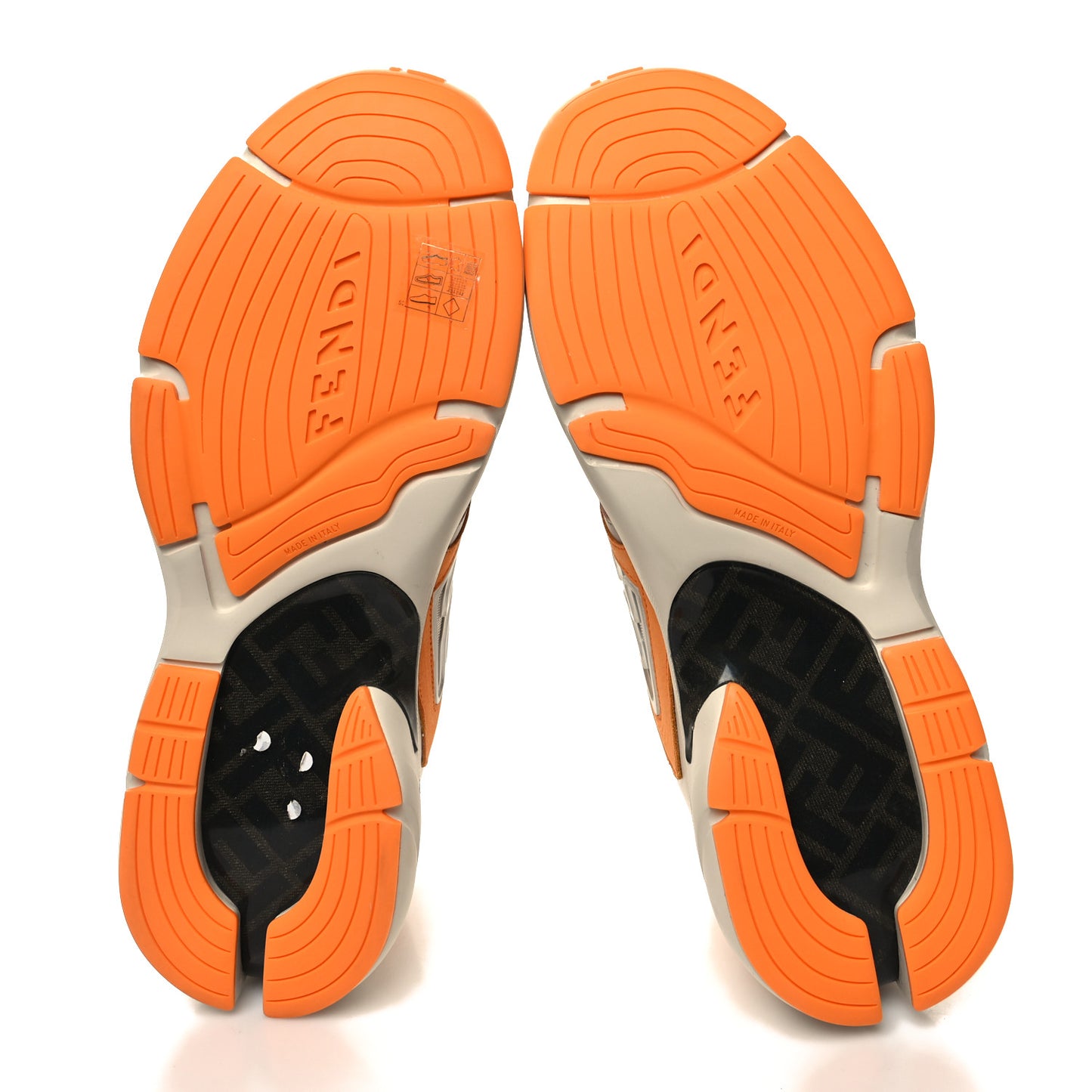 Nubuck Mesh Vitello FF Mens Faster Sneakers 12 Clementine Ghiaccio Beige