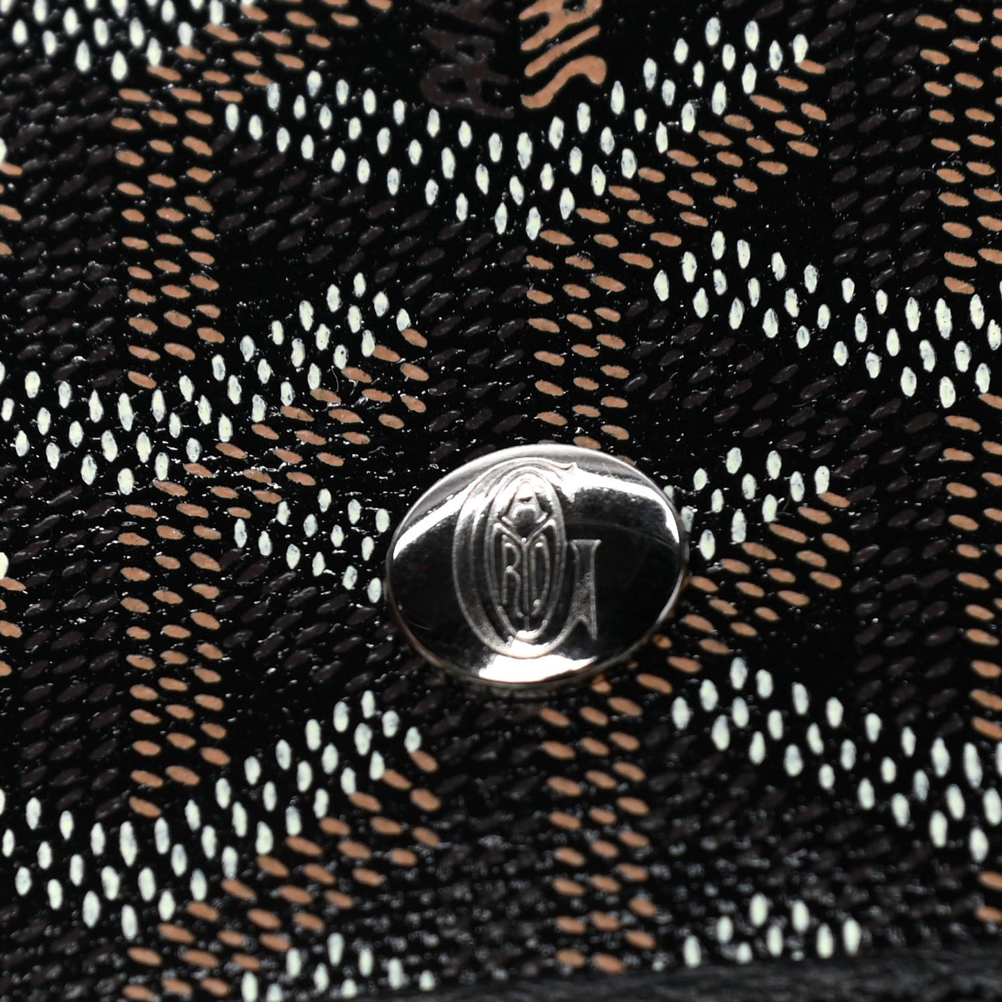 Goyardine Plumet Wallet Clutch Black