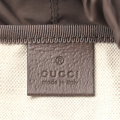 Gucci GG Supreme Monogram Medium Ophidia Double Buckle Backpack Brown 6 of 14