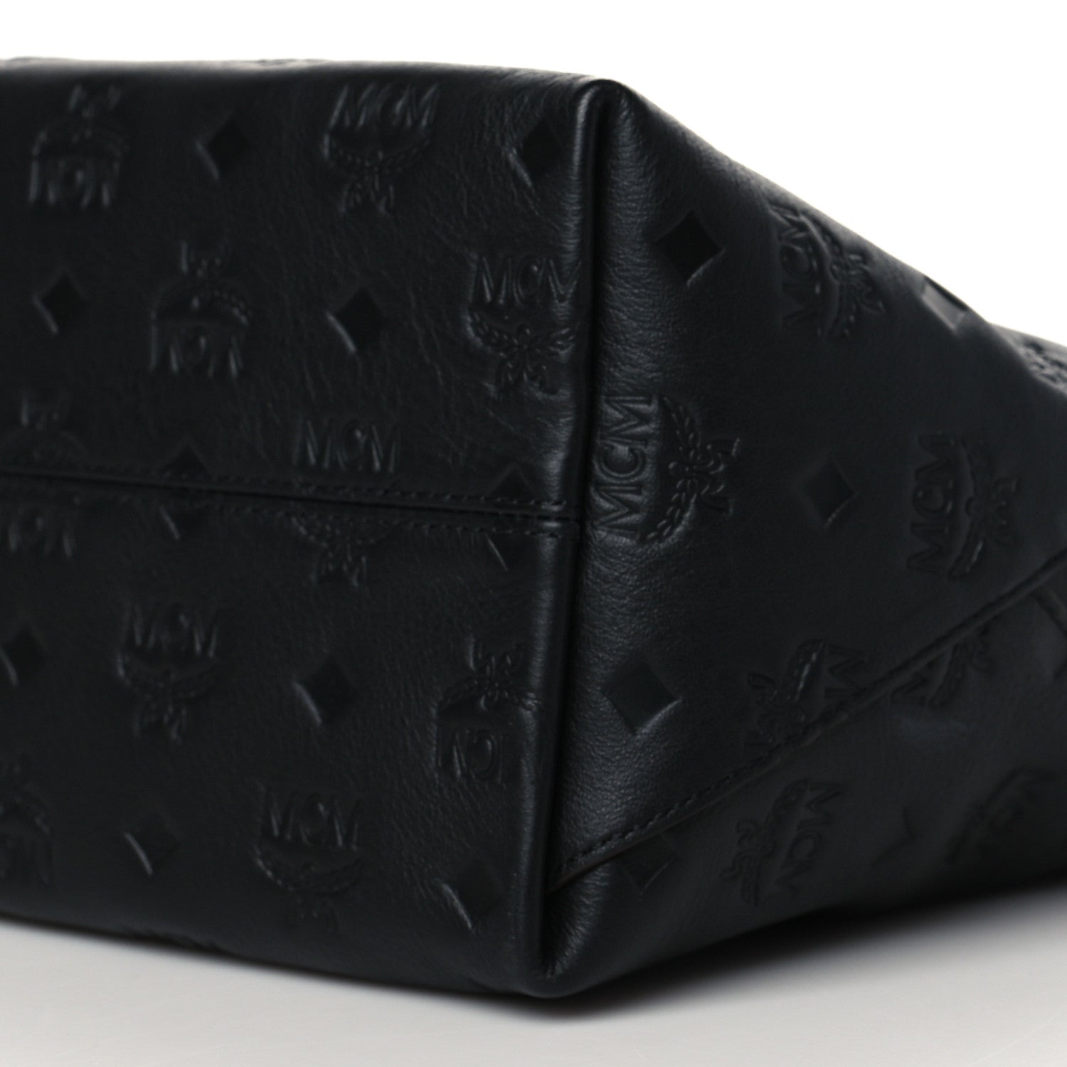 MCM Calfskin Ottomar Medium Klara Hobo Black 10 of 10