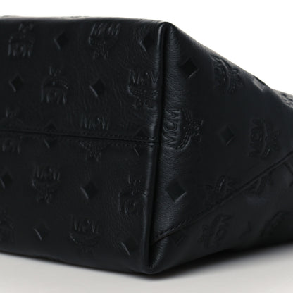 MCM Calfskin Ottomar Medium Klara Hobo Black 10 of 10