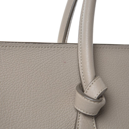 Celine Crisped Calfskin Small Tie Knot Tote Light Taupe 14 of 15