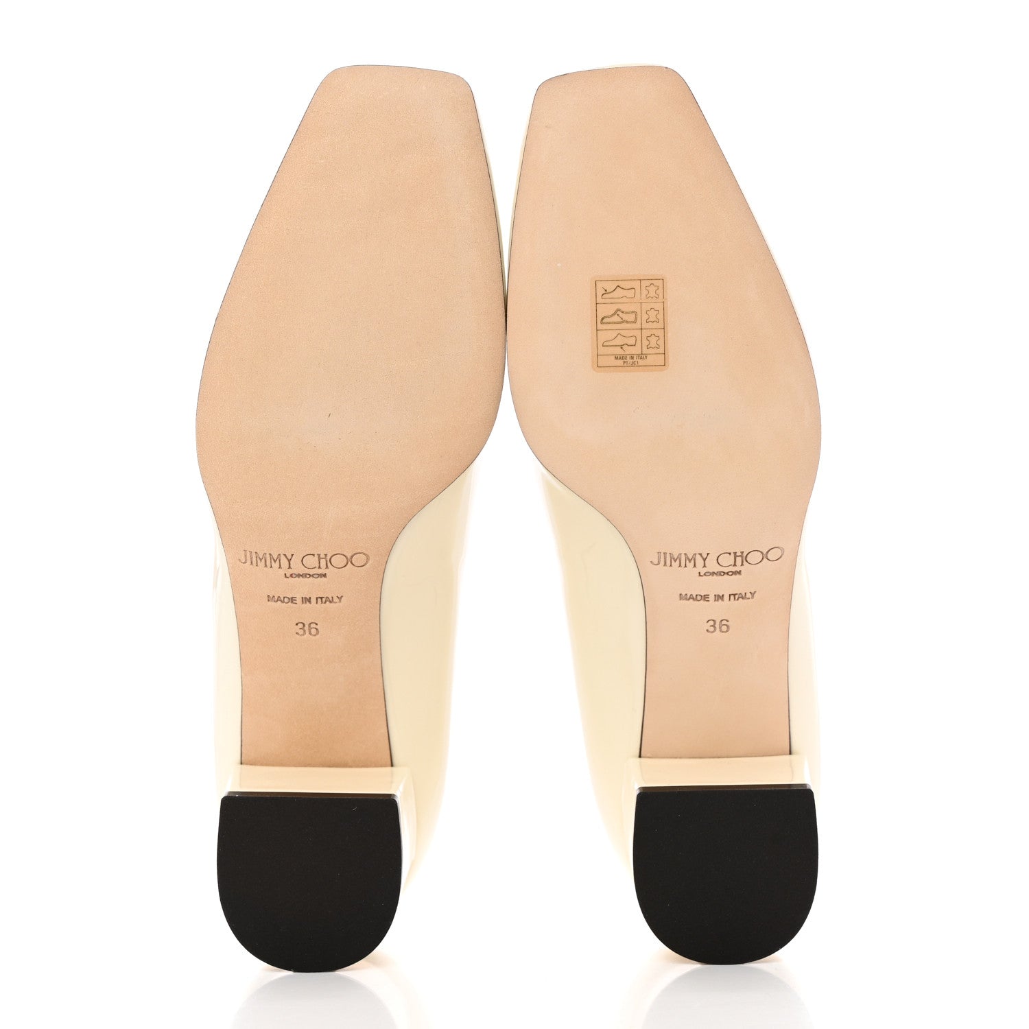 Jimmy Choo Patent Rydea 45 Pumps 36 White 6 of 14