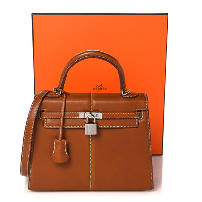 Hermes Barenia Kelly Padded Sellier 25 Fauve 18 of 18