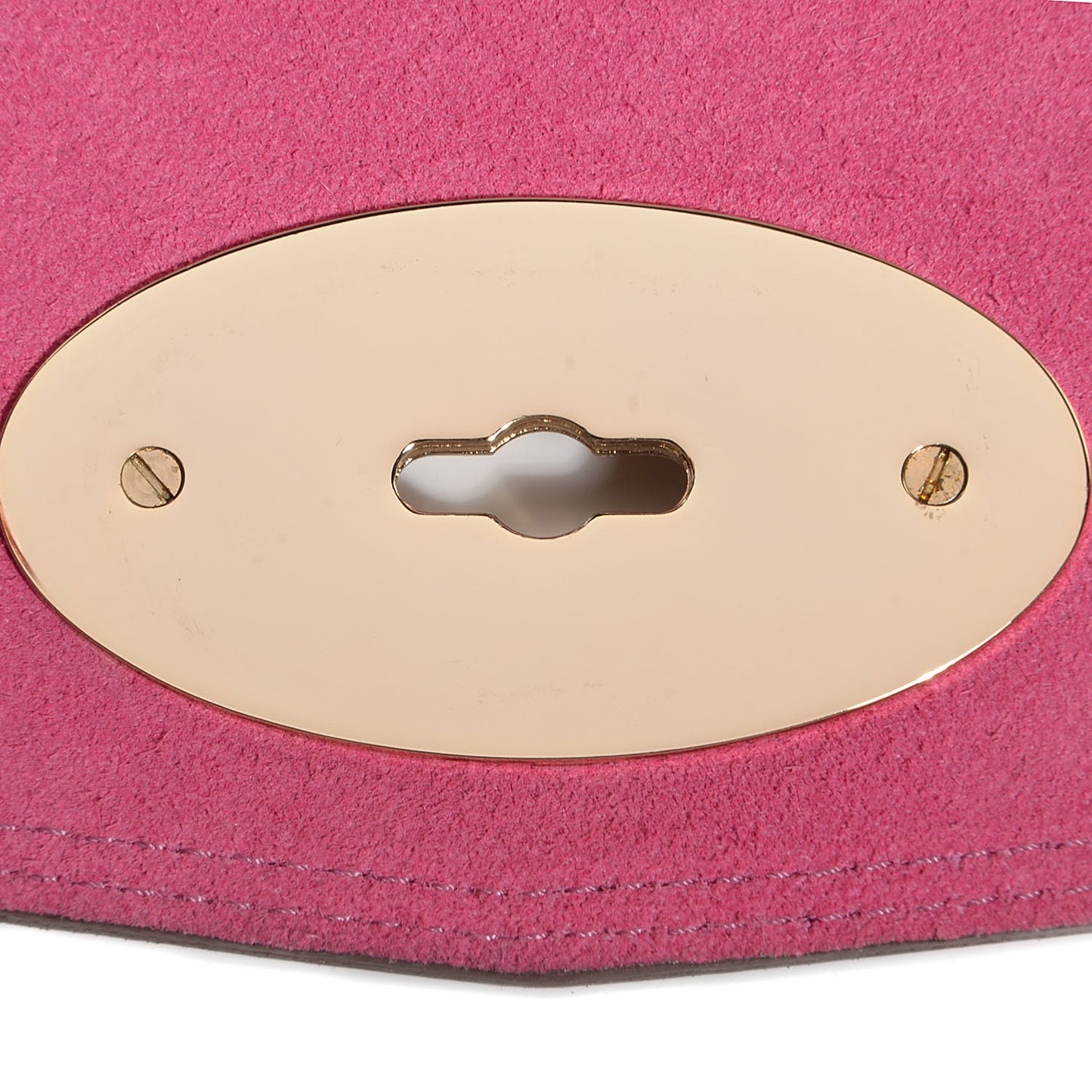 Soft Buffalo Leather Oversized Alexa Raspberry