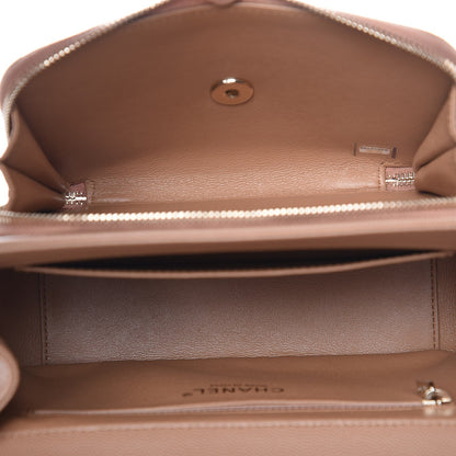 Chanel Caviar Quilted Medium Business Affinity Flap Camel 5 of 9