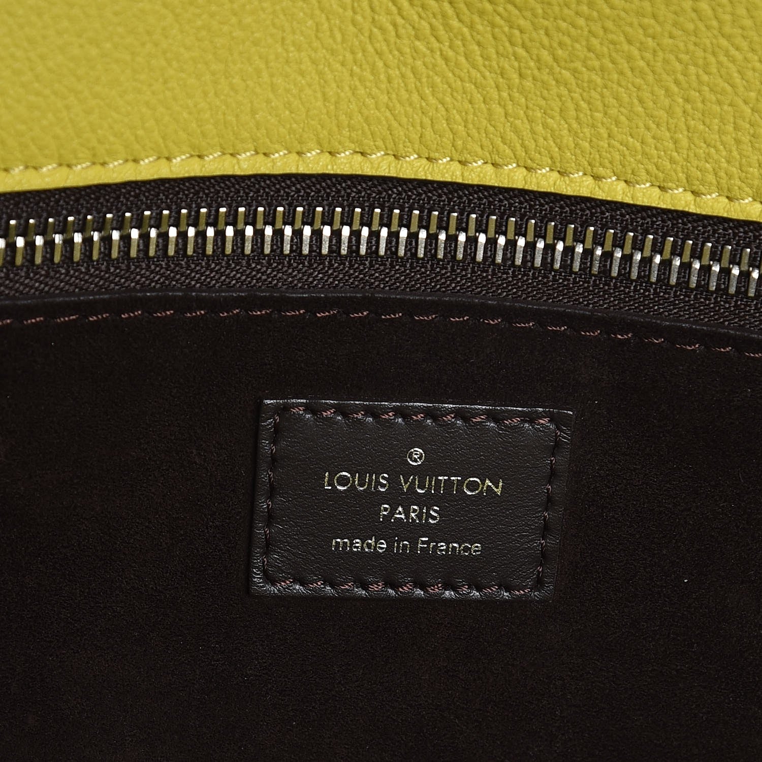Louis Vuitton Veau Cachemire Tote W PM Pistache 7 of 7