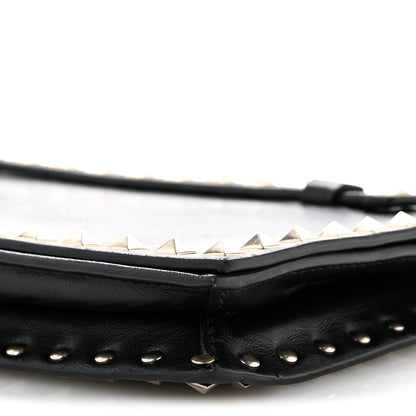 Valentino Garavani Nappa Rockstud Wristlet Clutch Black 10 of 14