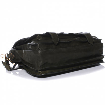 Proenza Schouler Lambskin PS1 Large Satchel Military 4 of 8