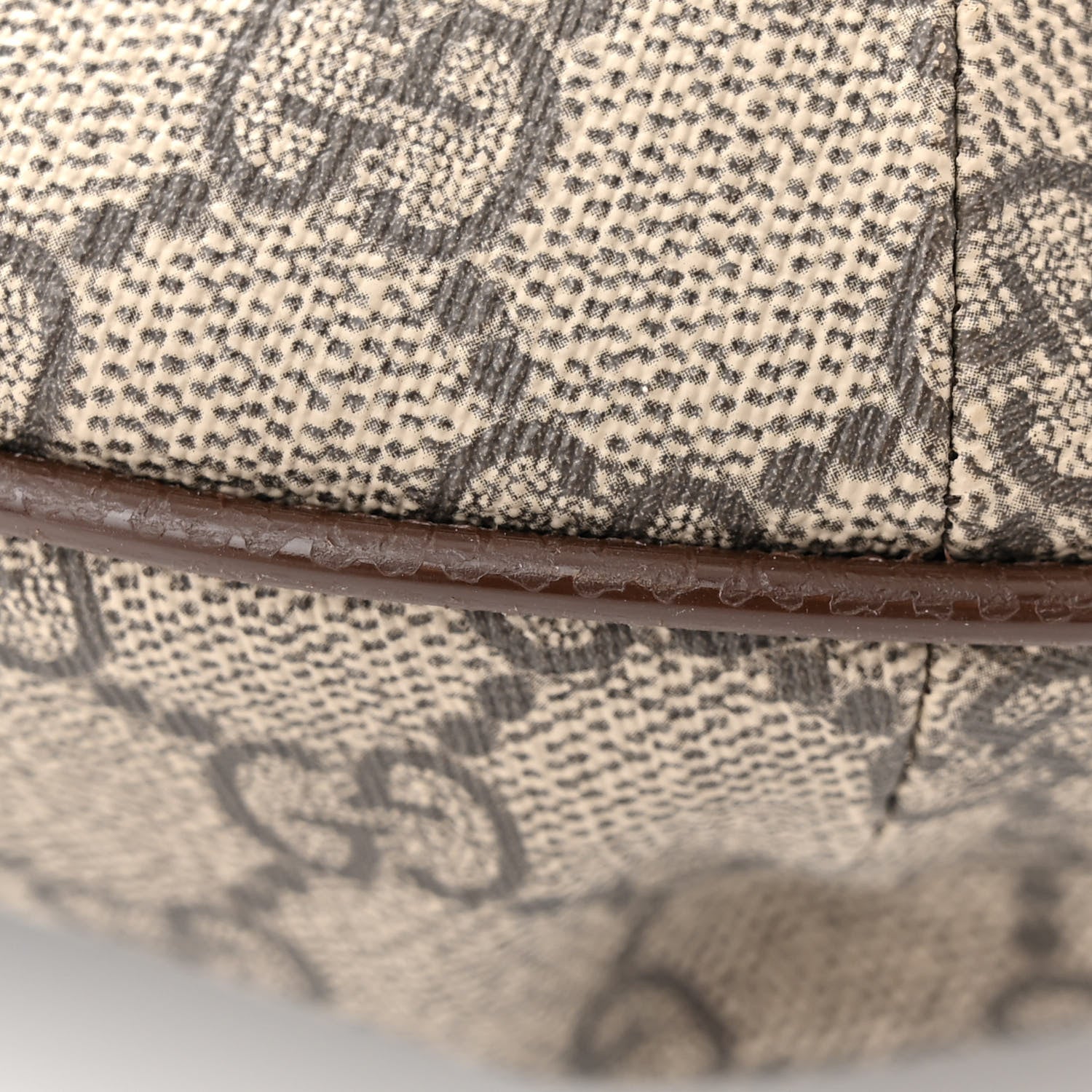 Gucci GG Supreme Monogram Web Small Ophidia Half Moon Hobo Brown 11 of 11