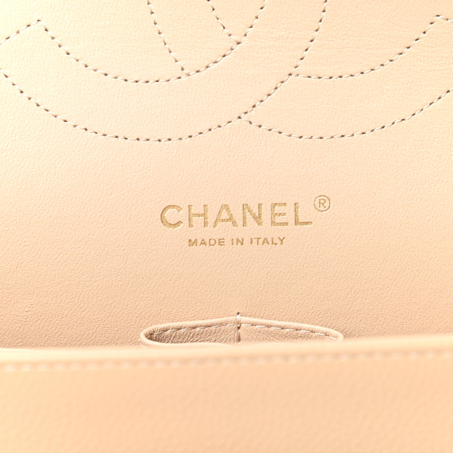 Chanel Caviar Quilted Jumbo Double Flap Beige Clair 6 of 10