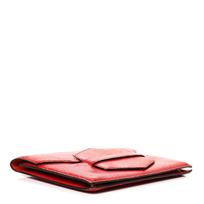 Hermes Lizard Faco Clutch Red 4 of 11