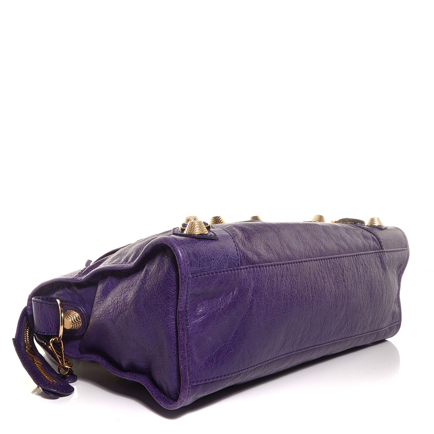 Balenciaga Agneau Giant 21 Gold Hardware City Dark Violet 4 of 12