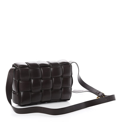 Bottega Veneta Nappa Maxi Intreccio Padded Cassette Crossbody Bag Fondente 2 of 8