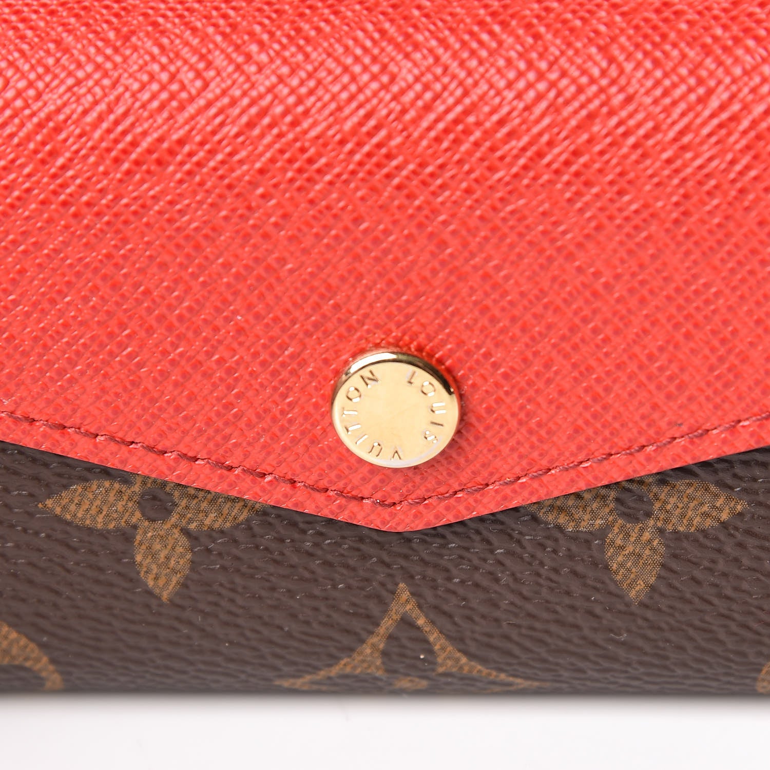 Louis Vuitton Monogram Sarah Multicartes Coquelicot 7 of 7