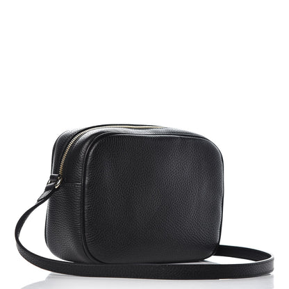Gucci Pebbled Calfskin Small Soho Disco Bag Black 3 of 8