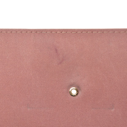 Louis Vuitton Patent Louise New Sobe Clutch Rose Velours 12 of 16