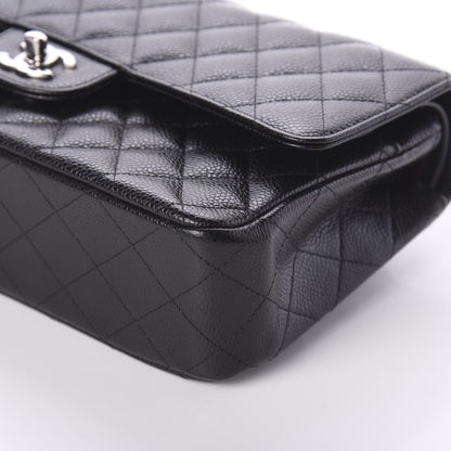 Chanel Caviar Quilted Medium Double Flap Black 9 of 9