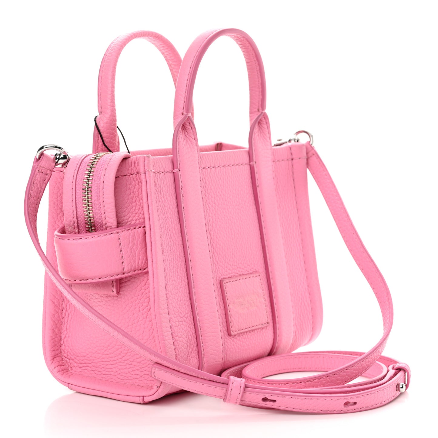Grained Calfskin Mini The Tote Bag Petal Pink