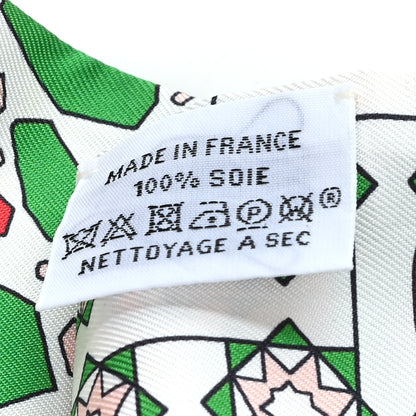 Hermes Silk La Danse Des Amazones Twilly Rouge Rose Poudre Vert 3 of 3