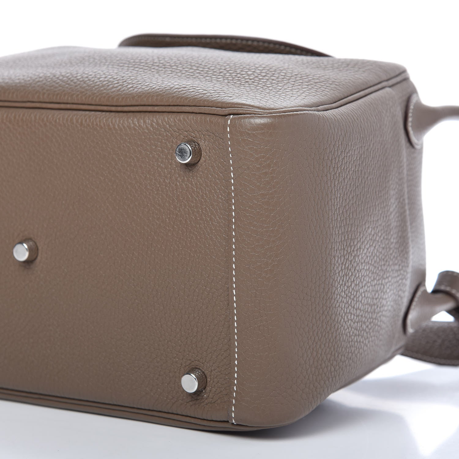 Hermes Taurillon Clemence Lindy 30 Etoupe 7 of 11