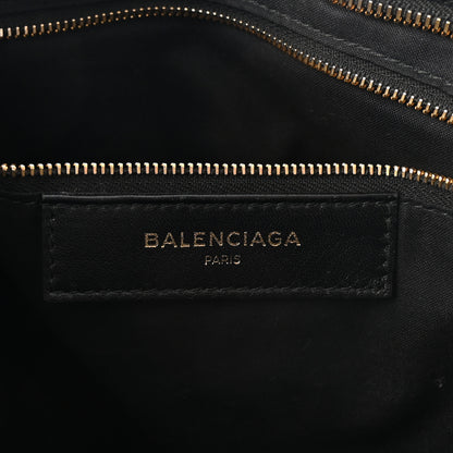 Balenciaga Chevre Gold Metallic Edge Hardware City Black 6 of 10