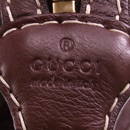 Gucci Leather Equestrian Horseshoe Bowler 10 of 10