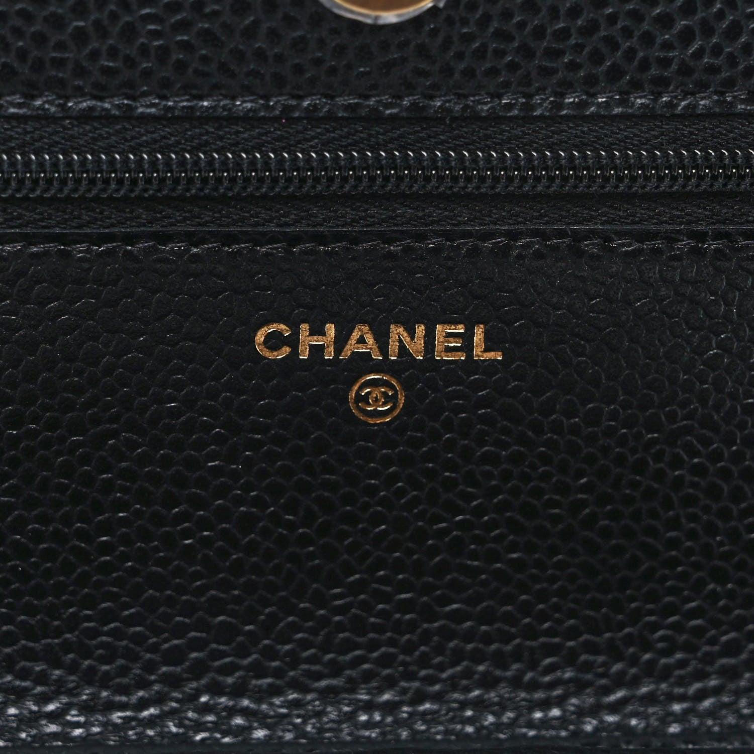 Chanel Caviar Quilted Wallet on Chain WOC Black 8 of 11