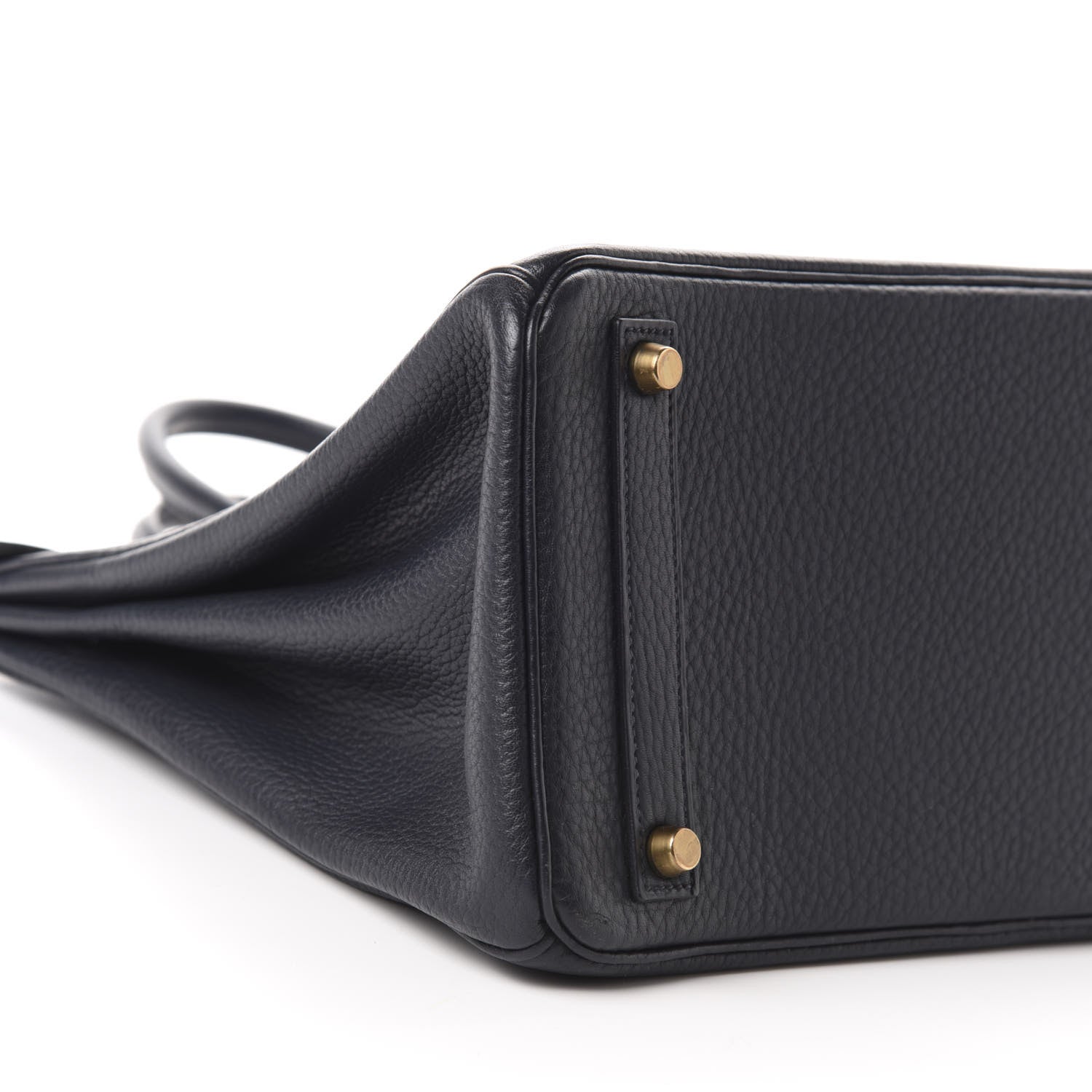 Hermes Taurillon Clemence HAC Birkin 32 Bleu Indigo 6 of 13