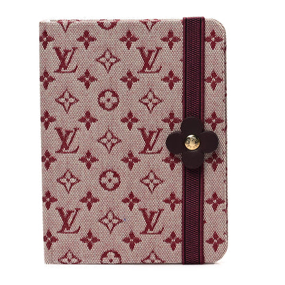 Louis Vuitton Mini Lin Notebook Cherry 1 of 6