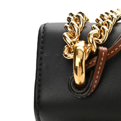 Gucci GG Supreme Monogram Calfskin Medium Padlock Shoulder Bag Beige Black Cuir 14 of 14
